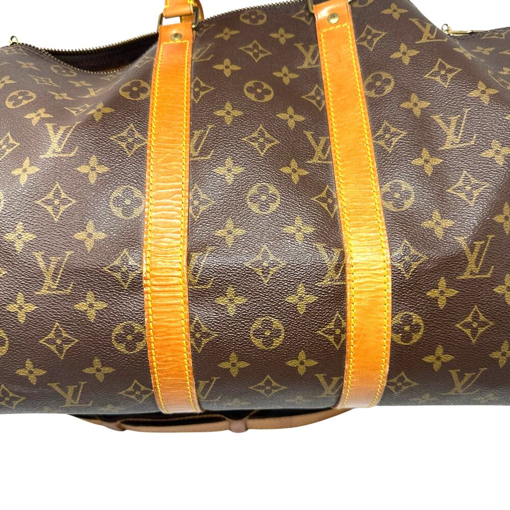 Louis Vuitton Lv Monogram Keepall 45 Bandoulier B… - image 6